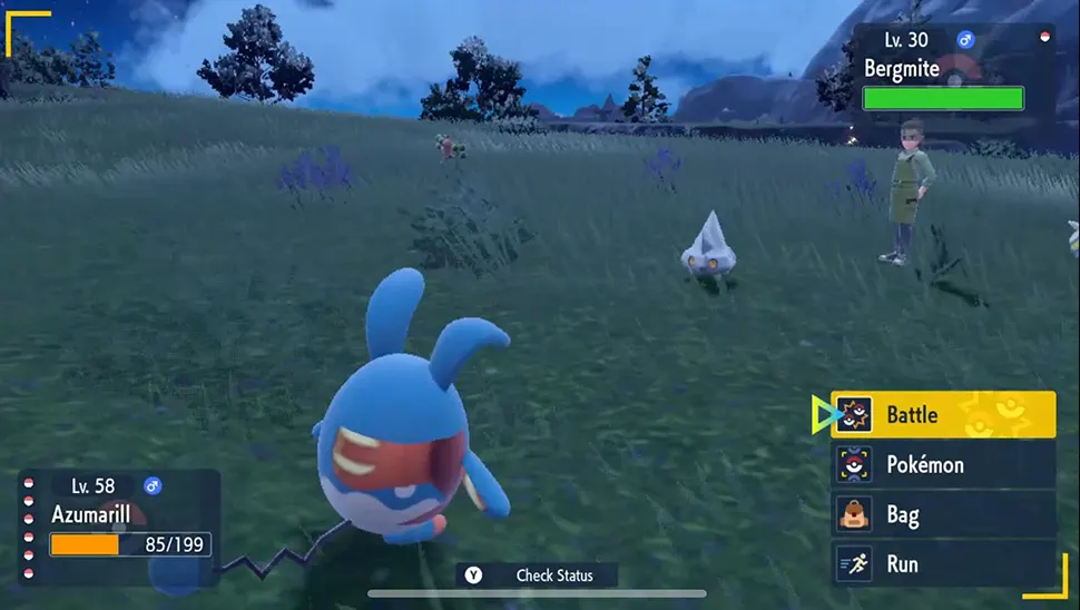 Графический баг в Pokémon Scarlet & Violet Графический баг в Pokémon Scarlet & Violet