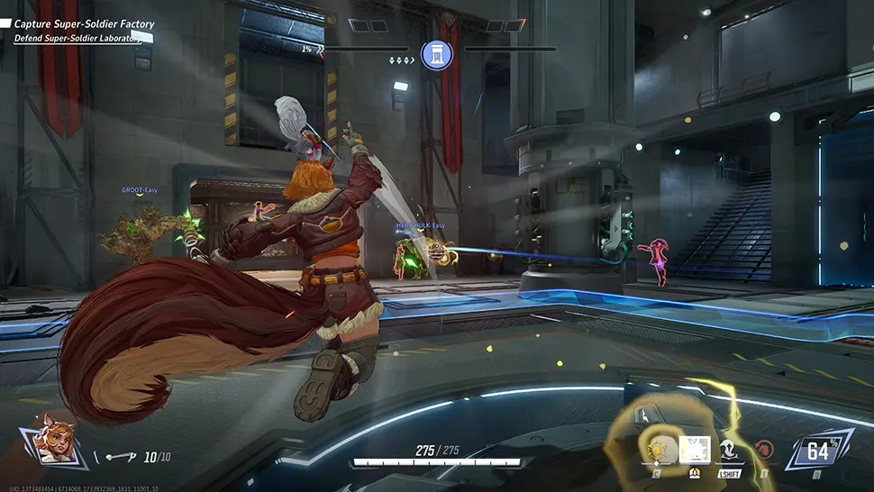 Командные способности Девочки-Белки Командные способности Девочки-Белки