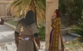 Assassin's Creed Mirage: Как найти поэта Ариба, отдыхающего во внешнем восточном дворе (Великий симпозиум)