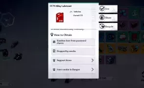 Tower of Fantasy: Как получить смазку из сплава FF79