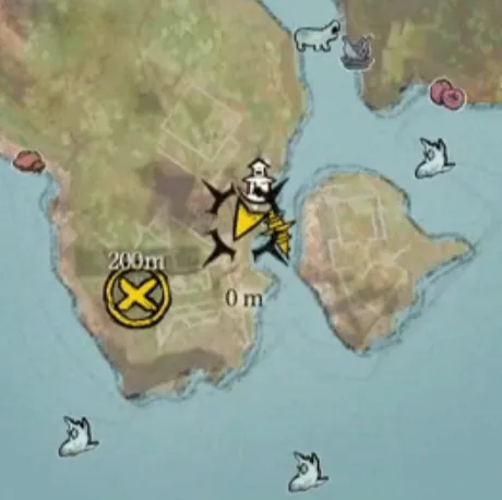 Standort des verlorenen Relikts des Meeresvolkes Verlorenes Relikt der Seevölker Standort. png